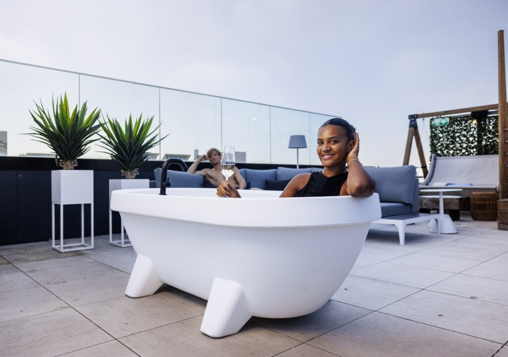 Auralis Living Gardentub white