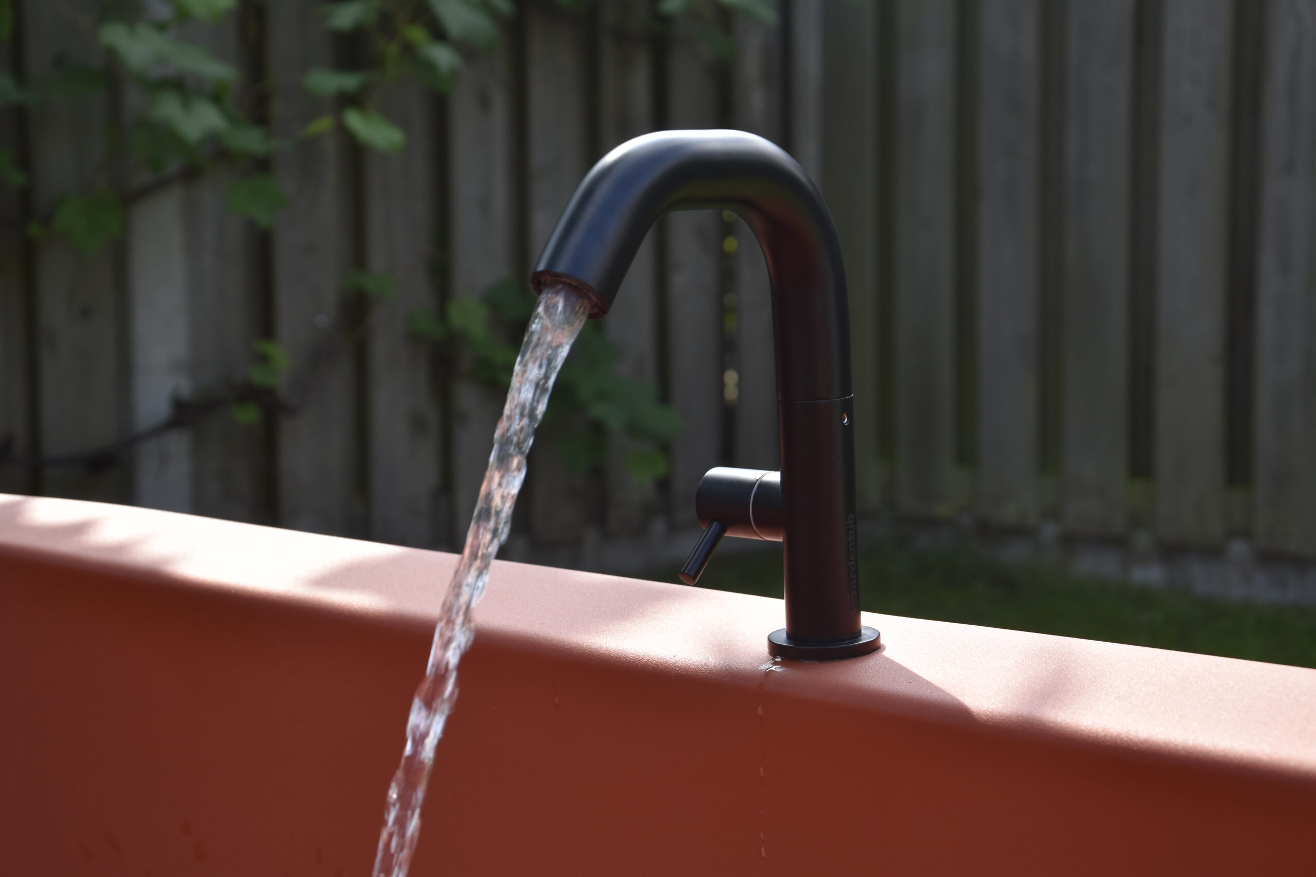 Auralis Living Gardentub Faucet matt black