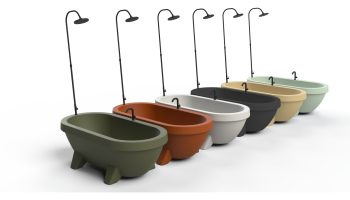 Auralis living Gardentub series with faucet and shower